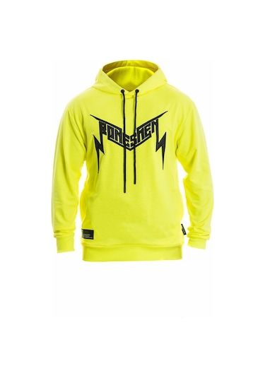 Bonesmen Erkek Kapüşonlu Sweatshirt (463018964) Neon Sarı
