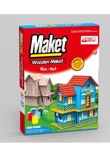 Hayal Sepeti Villa evi Boyama seti