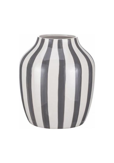 Karaca Home Bevel Dekoratif Vazo Gri 300.23.01.0366