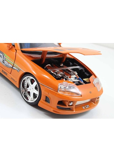 Jada 1:24 Fast Furious Brian S Toyota Supra 1995 Model Araç