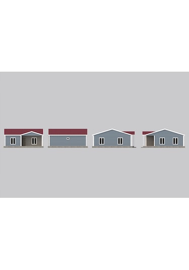 83 M² Prefabrik Ev