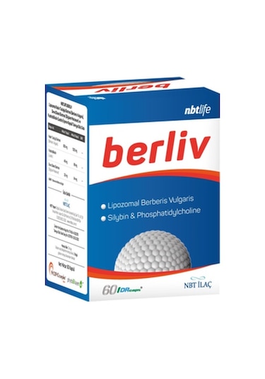 Nbt Life Berliv Lipozomal  Berberin 60 Kapsül