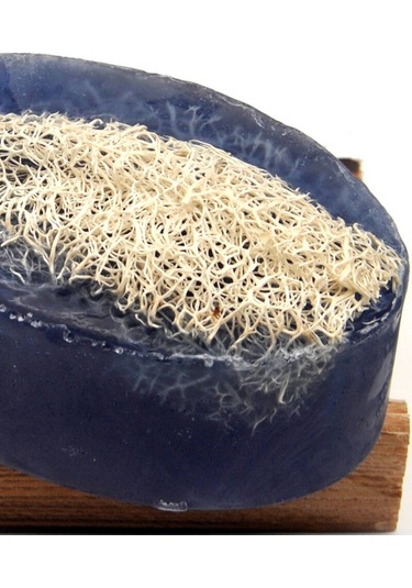 Kabak Lifli El Yapımı Doğal Aktif Karbon Sabunu 120 G x 3 Adet