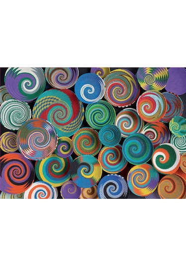 Educa 1000 Parça Renkli Afrika Sepetleri Puzzle