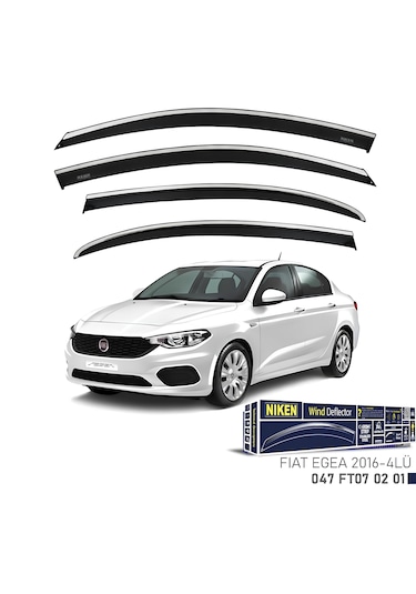 Fiat Egea Kromlu Cam Rüzgarlığı 2015 Model Ve Sonrası