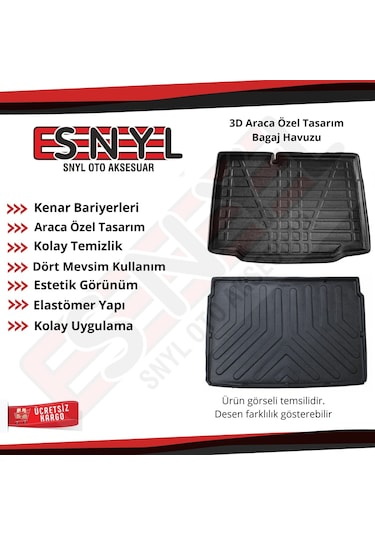 Mercedes E W212 4D Paspas Siyah Ve Plastik Setli Bagaj 2009  2015