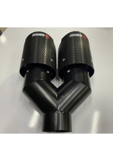 Akrapoviç Egzoz Ucu 90mm Çiftli Sağ-sol(1set)