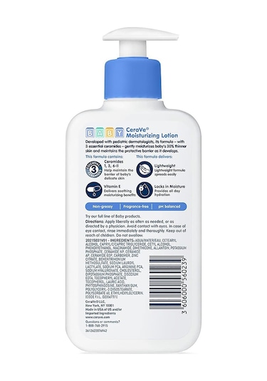 Cerave Baby Nemlendirici Bebek Losyonu 237 ML