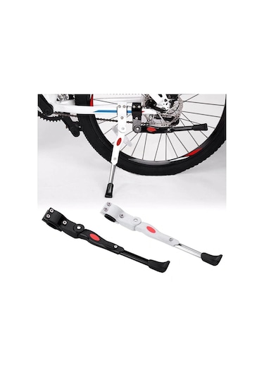 Bisiklet Arka Park Destek Ayağı Kelepçeli Alüminyum Ayak