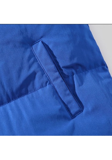 Erkek Sıcak Ve Rahat Kapitone Ceket Siyah Siyah