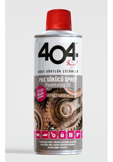 404 Pas Sökücü 40 Koruyucu Yağlayıcı Sprey 200 Ml