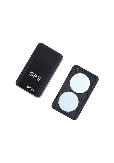 Pazly Küçük Siyah Gps - Ses Kontrolü, Uzaktan Dinleme, Sos & Mobil Alarm, Gerçek Zamanlı Konum Takibi, 35x20x14mm