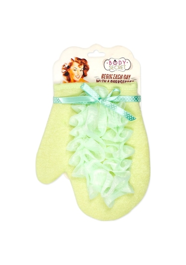 Bodysecret Lifli Banyo Eldiveni Yeşil