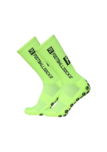 Doğa Sporları Koşu Çorapları Streç Çoraplar Atletik Futbol Futbol Çorapları Saplı Kaymaz Çoraplar Renk: Yeşil