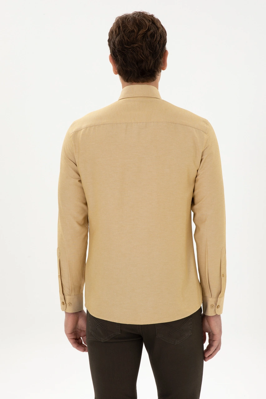 U.s. Polo Assn. Erkek Petrol Gömlek Basic 50316723-vr151 Oıl