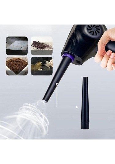 Pazly Yüksek Üfleyici Toz Taşınabilir Suntek Mor Klavyesi Hava El Uh Mor