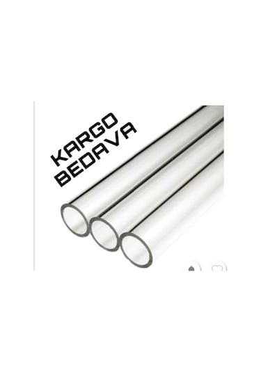 Pleksi Boru 100X94 Mm ....500 Mm Boyda