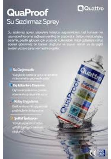 Quattro Quaproof Su Sızdırmaz Sprey
