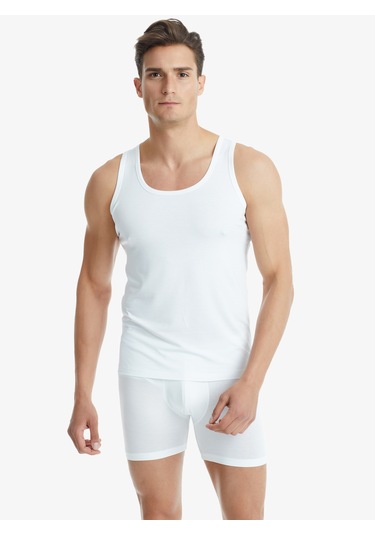 Erkek Atlet Silver 9305 - Beyaz Beyaz