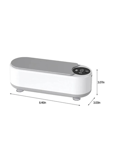 Jialan Taşınabilir Küçük Ultrasonik Temizleyici Gözlük Takı