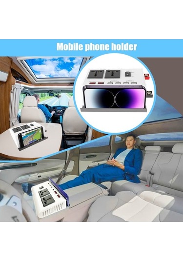 Dancemonkey Araba Güç İnvertörü 300w Dc 12v-ac 220v Dönüştürücü