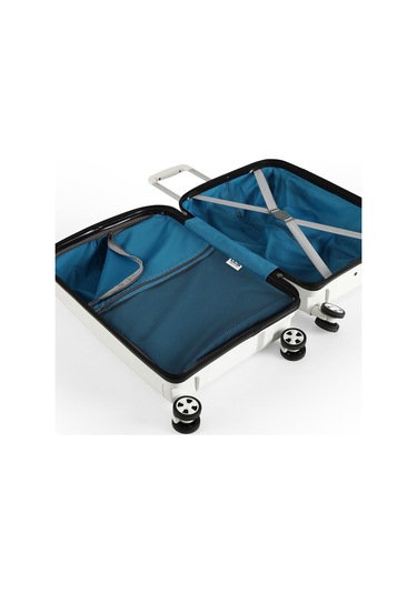 Ççs 5264 Büyük Orta 2 Li Valiz Seti Beyaz