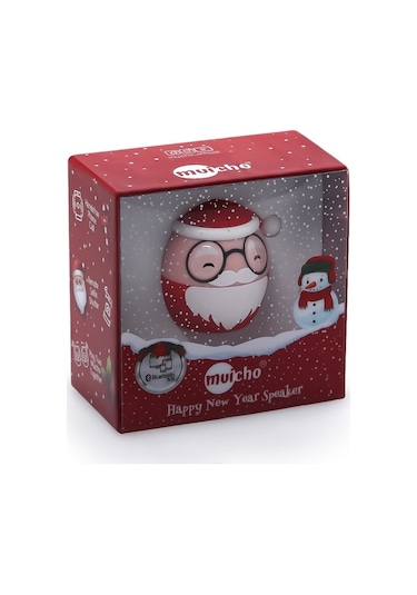 Muicho 3.0 Noel Baba Figürlü Bluetooth Hoparlör