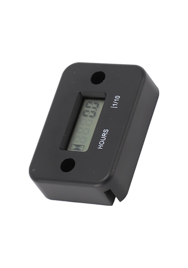 Vkemall Mini Su Geçirmez Motor Saat Ve Devir Sayacı - Yüksek Hassasiyetli Lcd Ekranlı, 99999 Rpm, 9999.9 Saat Kaydı