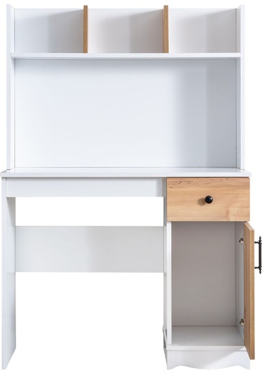 Bilgisayar Masası, Felix Üniteli Çalışma Masası Açık Ceviz