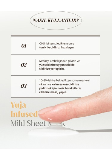 Canlı Ve Aydınlık Görünüm Sunan Yaprak Maske Goodal Yuja Infused Water Mild Sheet Mask