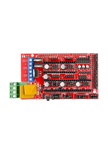 RepRap Ramps 1.4 3D Printer Kırmızı Kontrol Kartı