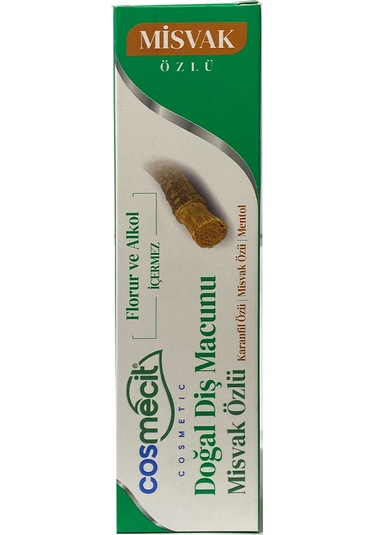 Cosmecit Misvak Özlü Doğal Diş Macunu 125 Gr