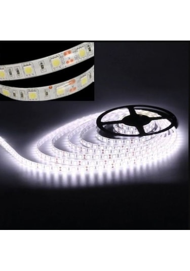 12v 120 Ledli 5 Metre Şerit Led Beyaz