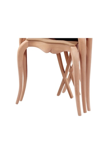 Zigon Lükens ASLAN Model Kayın Torna LÜX Yüksek ayak Kayın ağacı HAM kaplama El Yapım