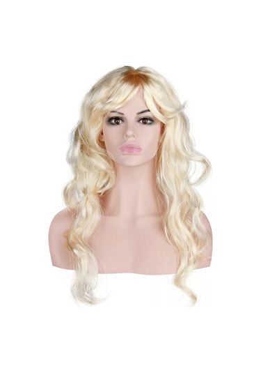 Riota Uzun Sarı Perukompi Karnaval Peruk 152973197 Gri