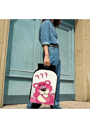 Trendooze Uygun, Siyah Siyah Siyah Sırt Seyahat Organizasyon Kawaii Karikatür, İş, İnç İle, İçin Genç, Dizüstü Çoklu Çantası, Bölmeleri Bilgisayara Abd12 15.6 Hf Siyah