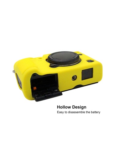 Fujıfılm Xt3 İçin Puluz Soft Silikon Koruyucu Kılıf Sarı Diğer