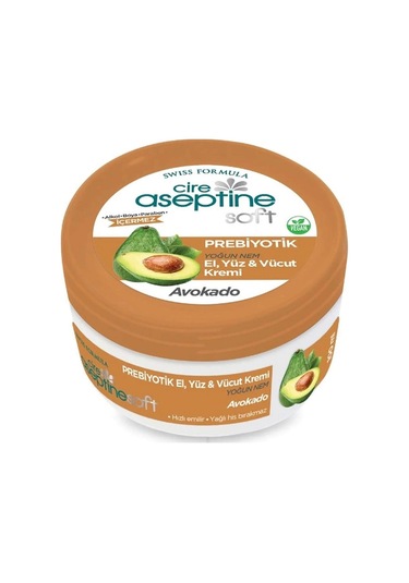 Cire Aseptine Soft Prebiyotik Avokado Özlü Krem 100 Ml
