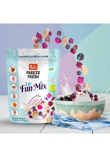 Pol's Freeze Fresh Dondurularak Kurutulmuş Fun Mix 20 G 20 G