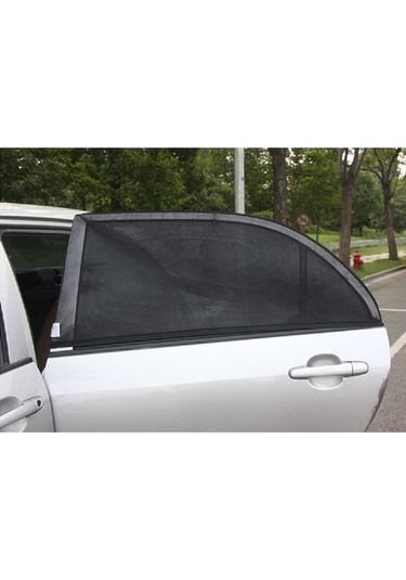 Novahub Tırol Xl Araç Güneşlik Perdesi - Siyah Ağ, 2 Parça, Uv Ve Gizlilik İçin