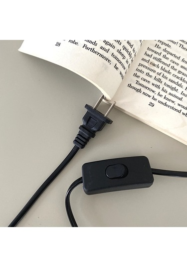 SimaAvize Modern Abajur Siyah