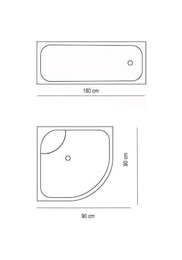 Zethome Evdy Banyo Duş Perdesi 2558 Tek Kanat 1X180X200 Pembe