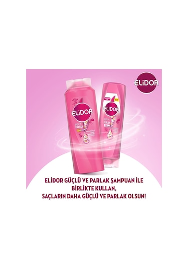 Elidor Güçlü ve Parlak Serum Saç Bakım Kremi 2 x 350 ML