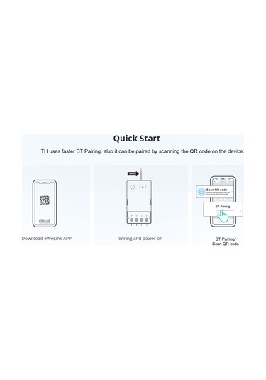 Mufunye Sonoff Thr316 Akıllı Sicaklık Nem İzleme Anahtarı 16a Beyaz Ewelink Uygulaması İle 2.4ghz Wi-fi Beyaz