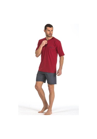 Pierre Cardin 5560 Erkek Çeyizlik Beşli Rop Pijama Takım - Lacivert Lacivert