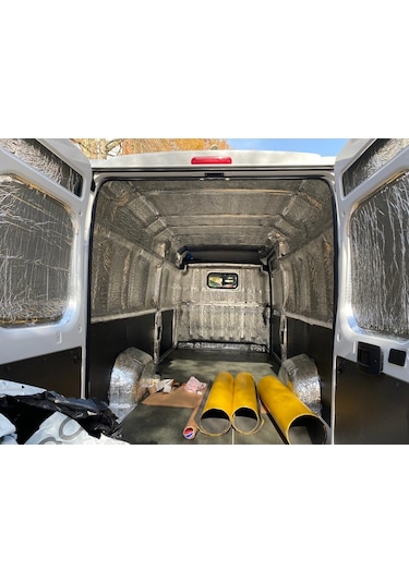 Trself-02 Oto Ses Yalıtım Alüminyum Folyo Kaplı Bantlar Ebatlı