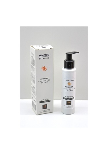 Skincare Kuru Ve Normal Ciltler Için 125 Ml Güneş Kremi Kolajen&aloe Vera&hyalüronik Asit