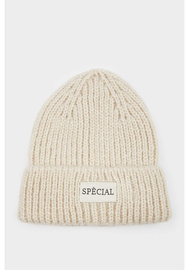 Defacto Kadın Kışlık Bere R7539az25wnbg122 Bej