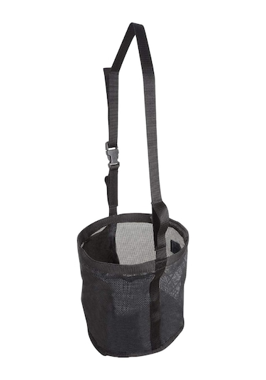 Homyl At Yem Torbası File Nefes Alabilen Güçlendirilmiş Siyah Siyah