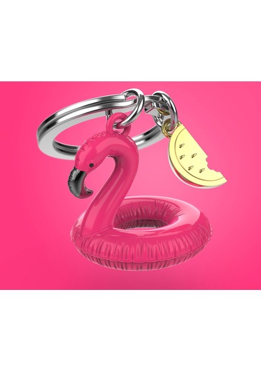 Metalmorphose Flamingo Anahtarlık